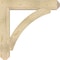 Ekena Millwork Thorton Craftsman Rough Sawn Bracket, Douglas Fir, 6"W x 38"D x 38"H BKT06X38X38THR04RDF - alternate 3